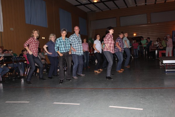 Line-Dance Gruppe des TSV Knittlingen